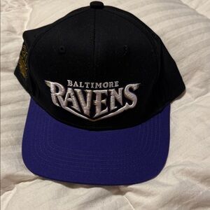 Baltimore Ravens Black and Purple Cap 30 Seasons Cap GUC